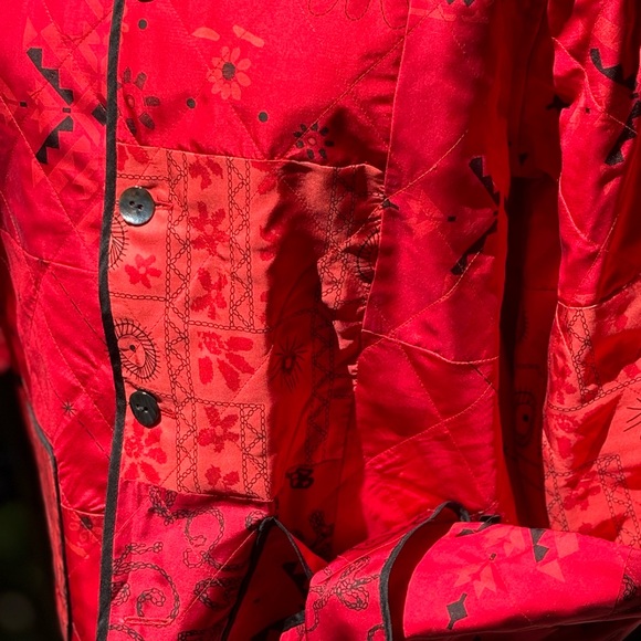 NWT Vintage Chico’s 💯 Silk Jacket - Picture 6 of 7